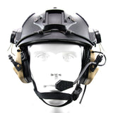 EARMOR M32H MOD4 Tactical Communication Headset IPSC Shooting Earphone - Dark Earth