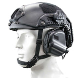 EARMOR M31H MOD4 Tactical Headset Fast Helmet Shooting Hearing Protector - Black