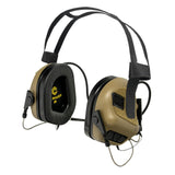 EARMOR Military Standard Headset M31N-Mark3 MilPro Noise Reduction Hearing Protector - Black