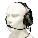 EARMOR M32N-Mark3 MilPro Military Standard Headset - Foliage Green