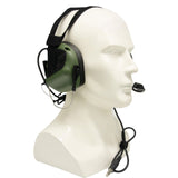 EARMOR M32N-Mark3 MilPro Military Standard Headset - Foliage Green