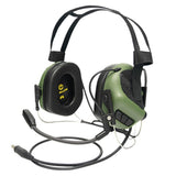 EARMOR M32N-Mark3 MilPro Military Standard Headset - Foliage Green