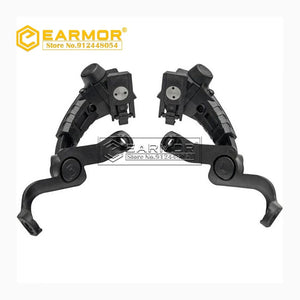 EARMOR M16C Headset Rail Mount Bracket ARC Rail Adapter for M31 / M32 / M31H / M32H Headset