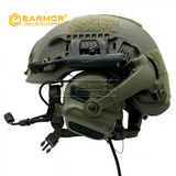 EARMOR M32X-Mark3 MilPro Military Standard Communication RAC Headset - Coyote Brown