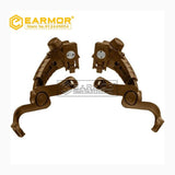 EARMOR M16C Headset Rail Mount Bracket ARC Rail Adapter for M31 / M32 / M31H / M32H Headset